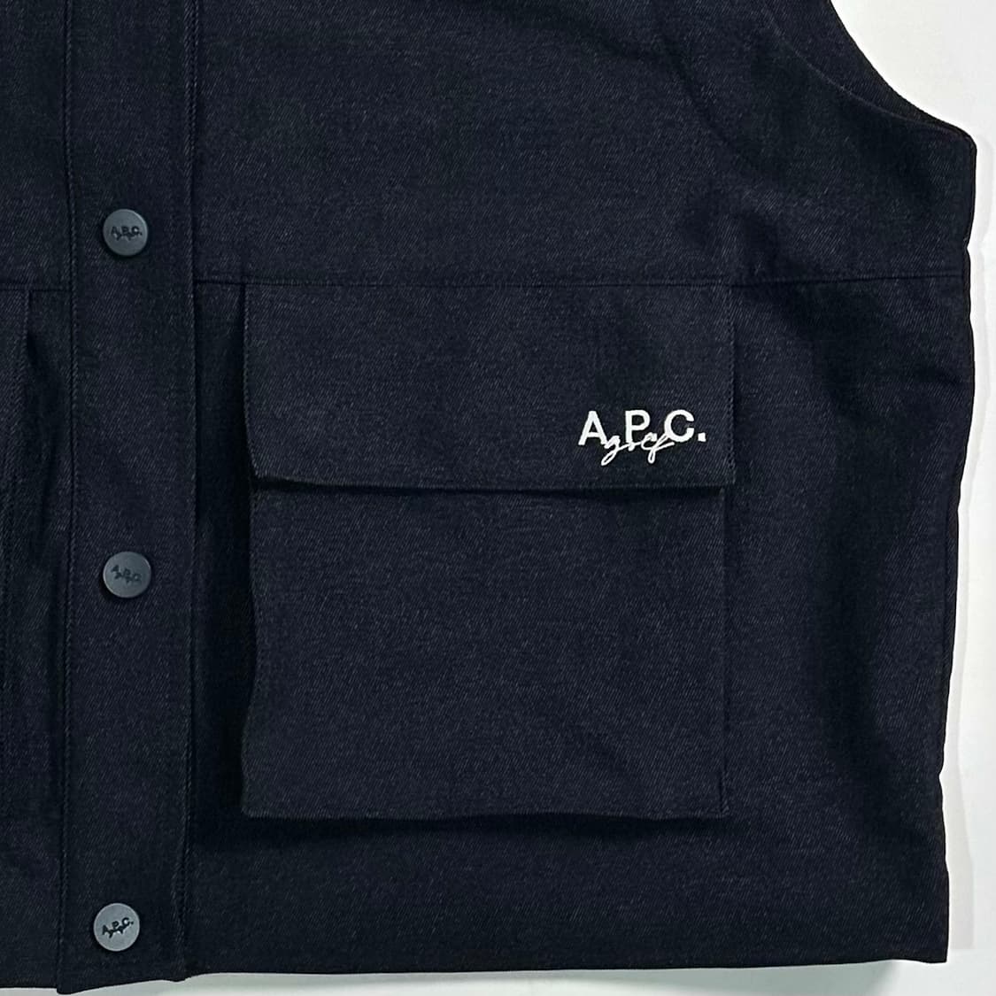 APC 아페쎄 골프 차콜 베스트  상품이미지3