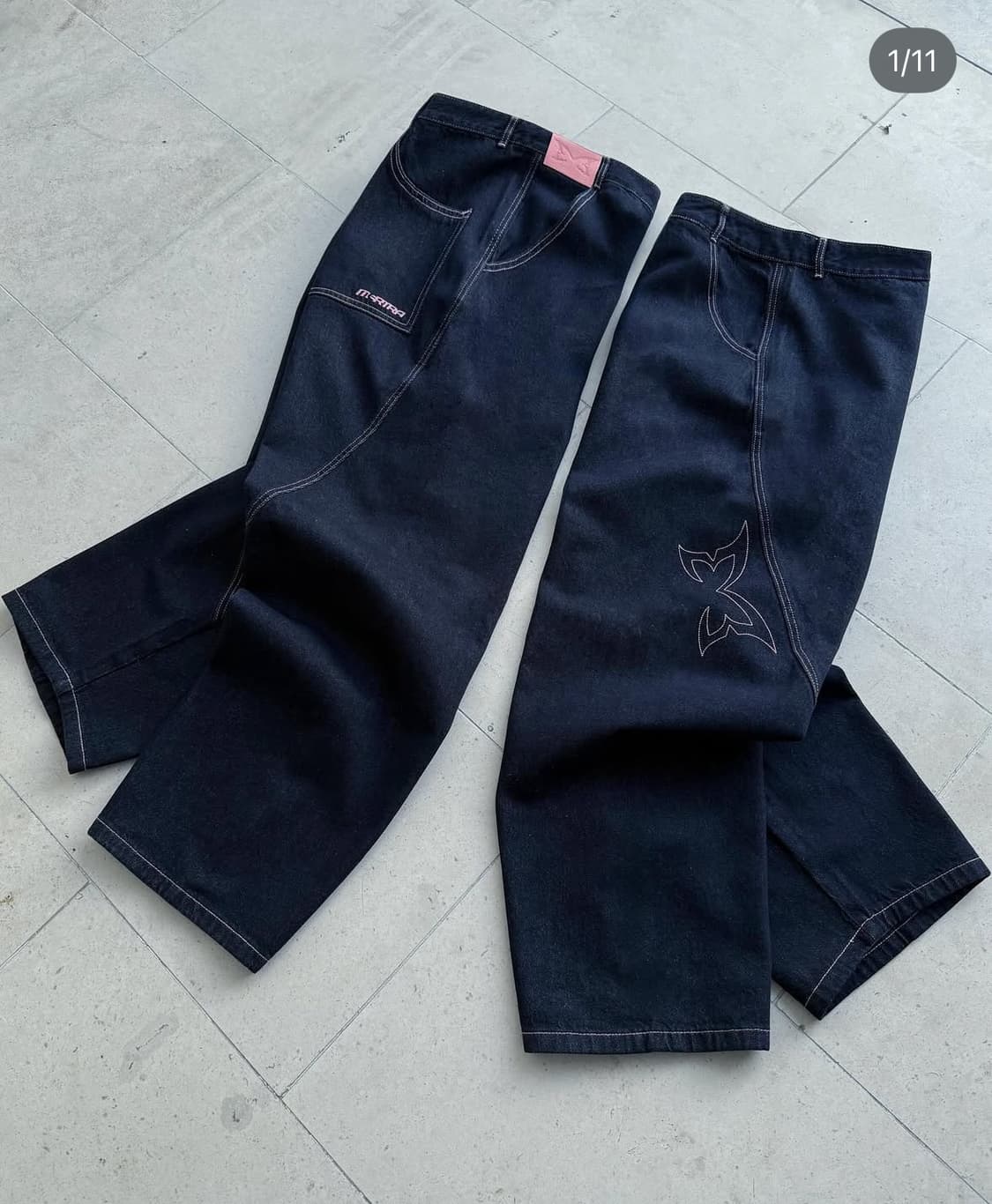 Mertra Reverse bigstep denim L 상품이미지2