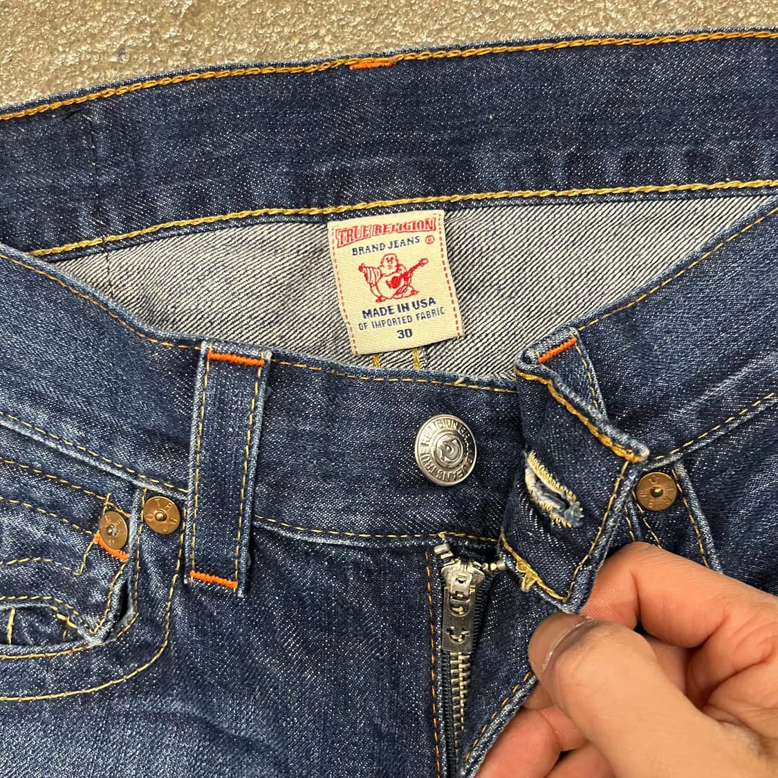 트루릴리젼 데님 부츠컷  (31“) 상품이미지5