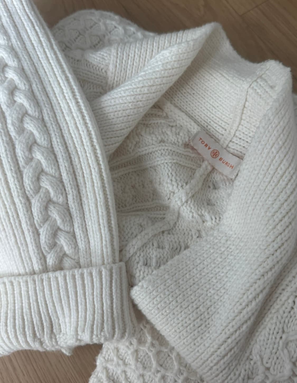 토리버치 오픈 프론트 울 가디건 상품이미지2