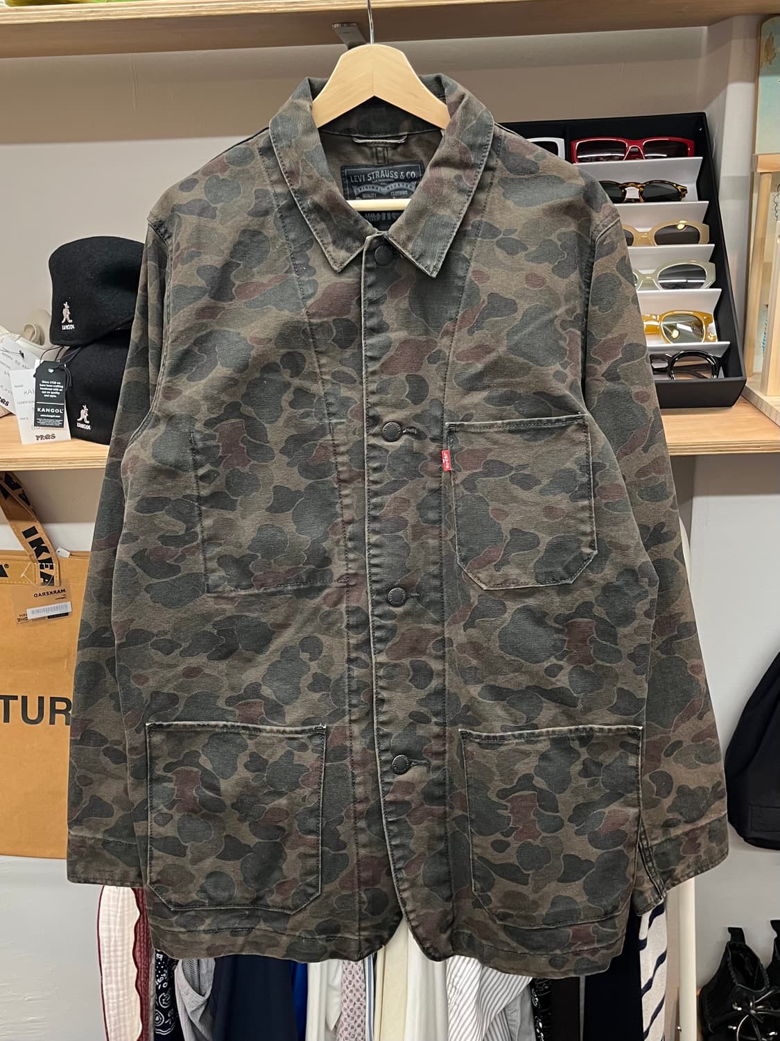 [100] 리바이스 카모 커버올 자켓  상품이미지1