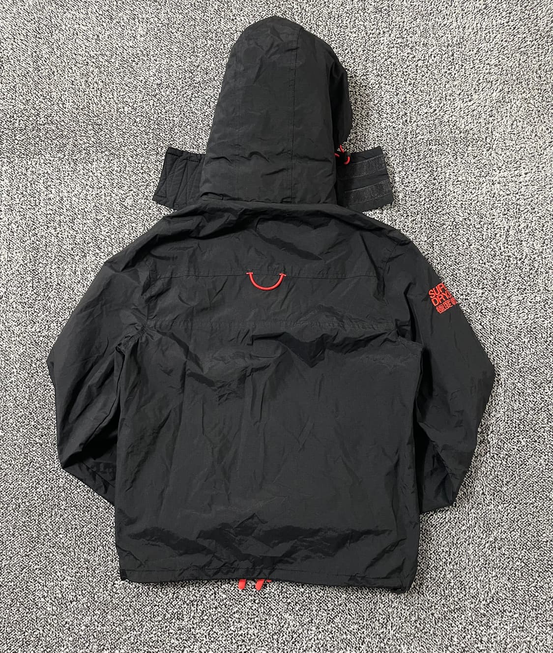 빈티지9. 수퍼드라이 윈드치터 안감 메쉬 바람막이 윈드브레이커 점퍼 상품이미지3