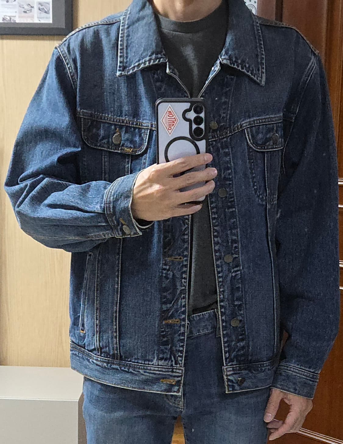 (착샷) LEE 리 트러커 데님 자켓 레트로 상품이미지9