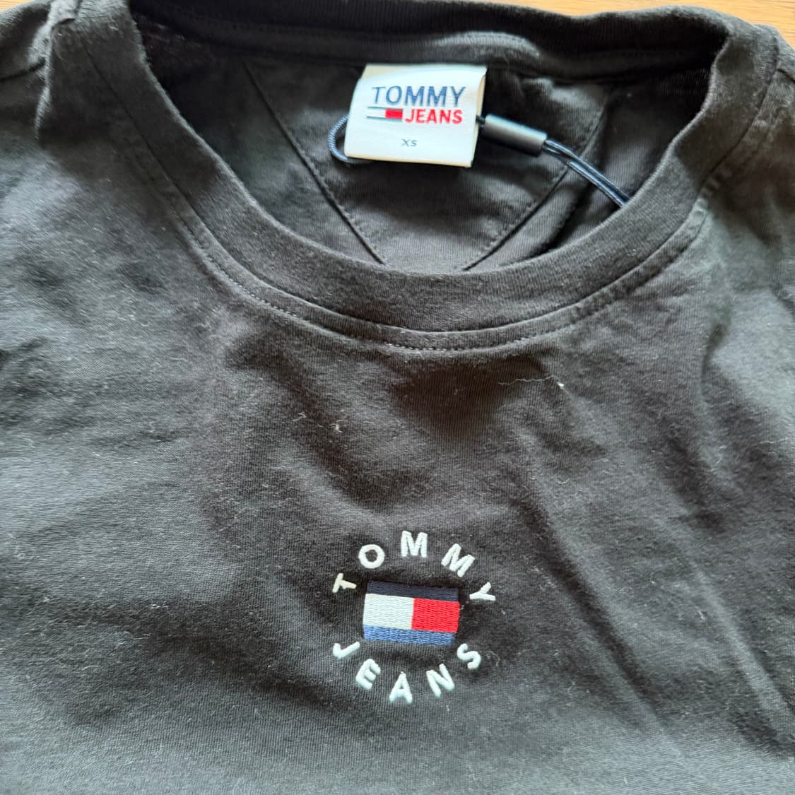 타미 힐 피거 센터로고 롱 슬리브 티셔츠 상품이미지2