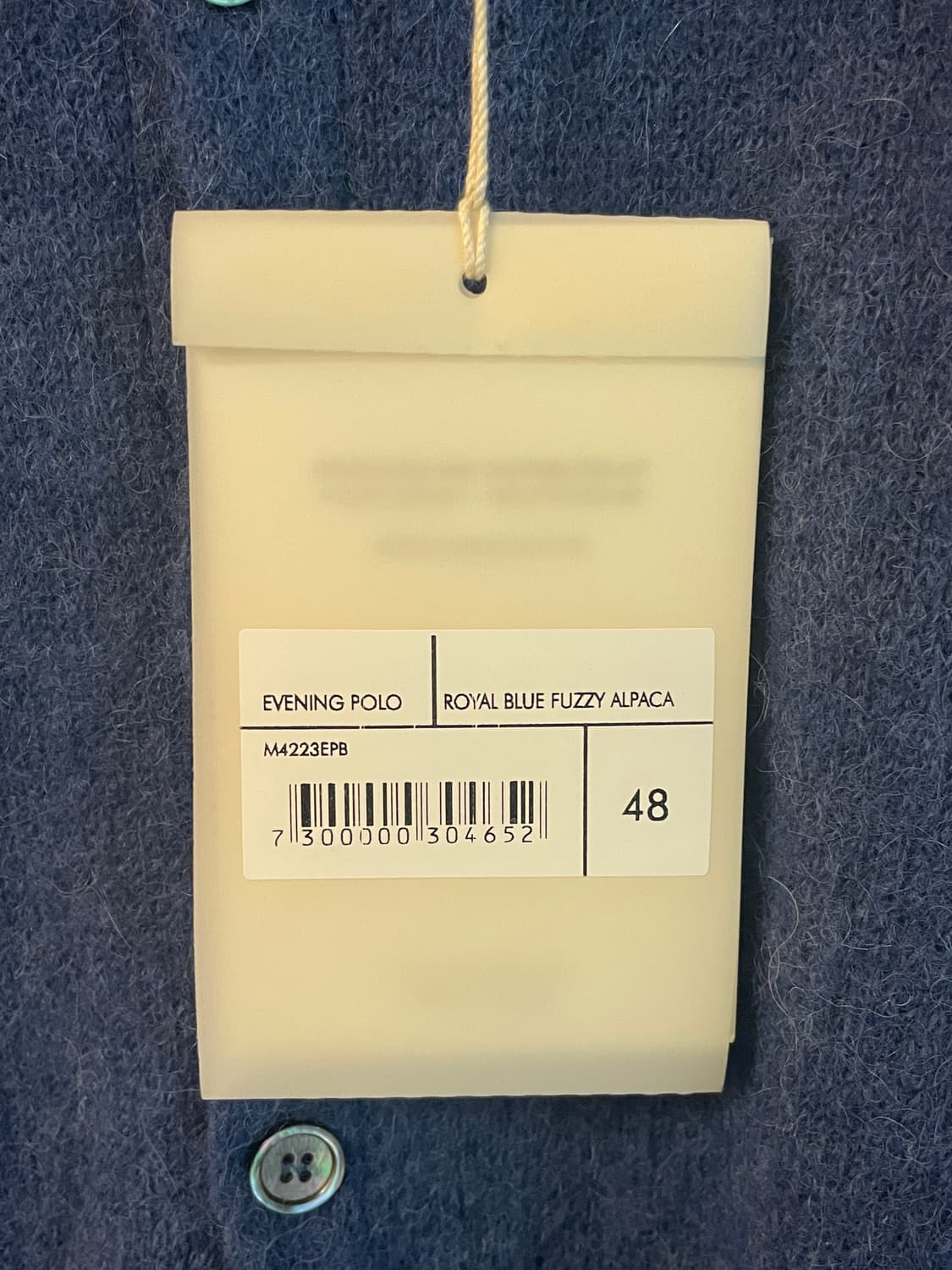 아워레가시 이브닝 폴로 알파카 블루 48 상품이미지2