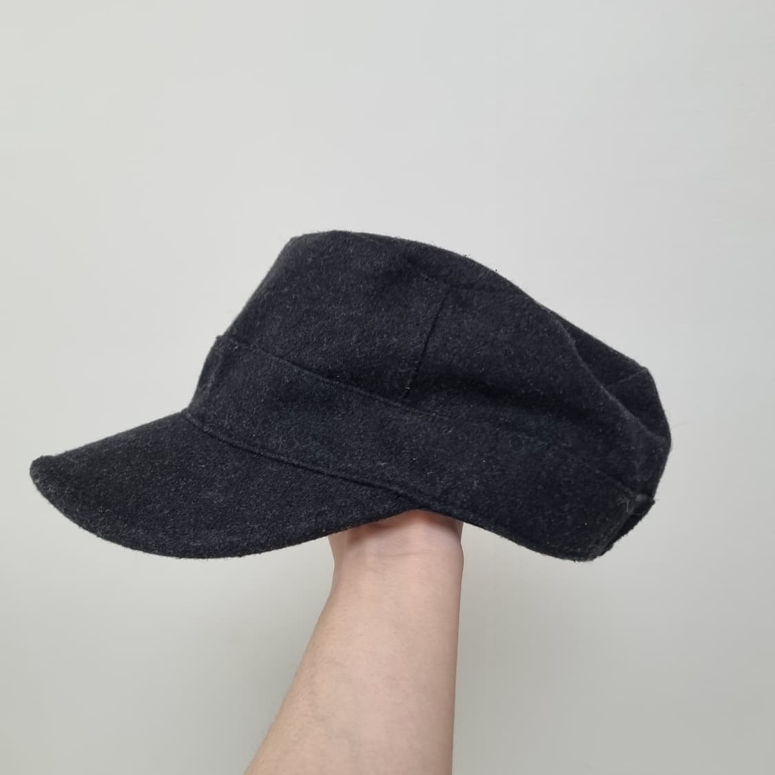 CA4LA 울 워크캡 캐스캣 블랙 상품이미지1