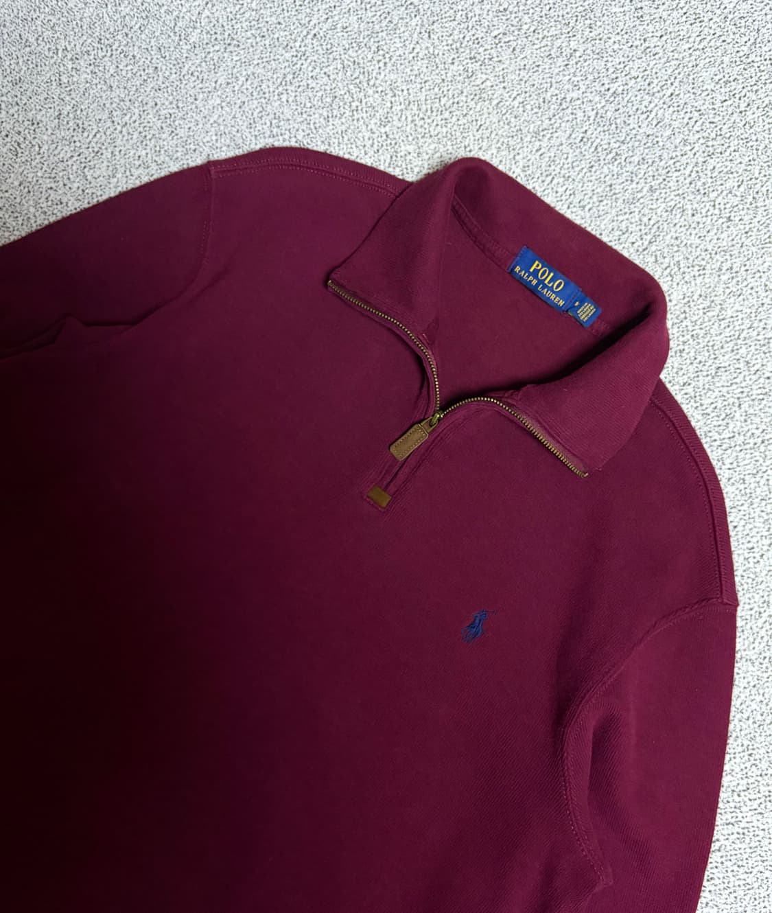 폴로 랄프로렌 반집업 니트 상품이미지1