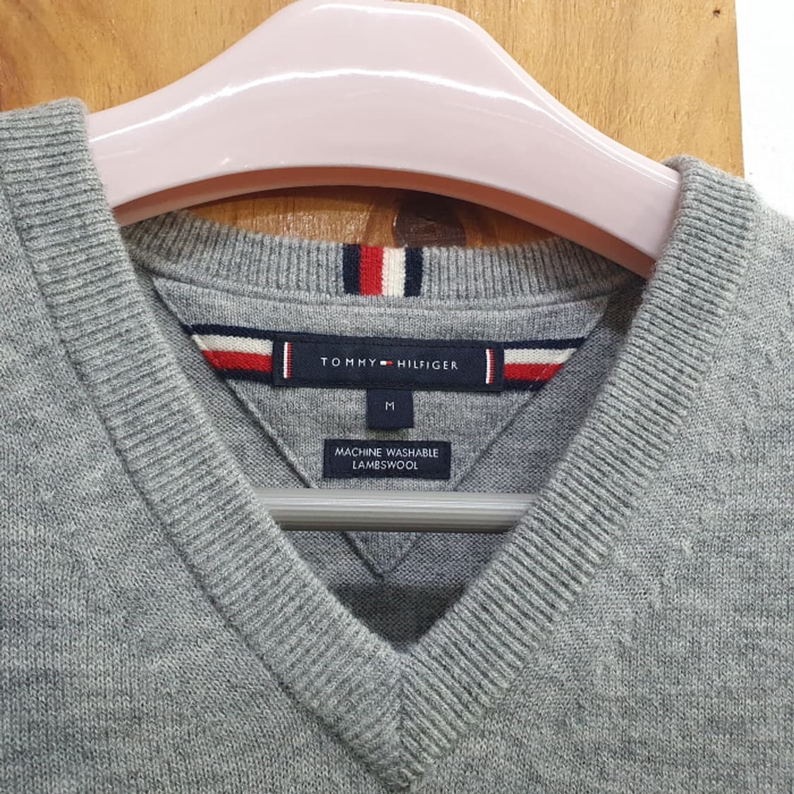 타미힐피거 LAMBSWOOL 브이넥조끼(95) 상품이미지7