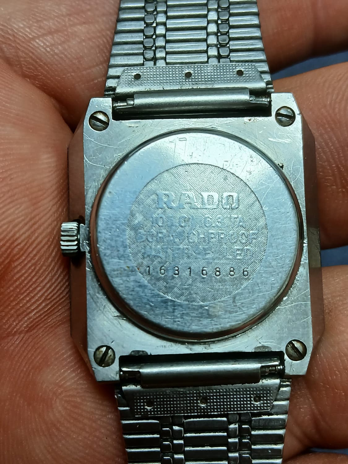 80s 빈티지 스위스 라도(RADO) 다이아스타 텅스텐  쿼츠 시계 상품이미지2