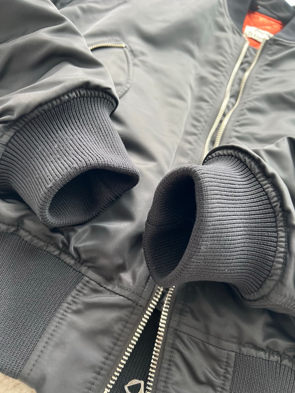 아크네 마키오 MA-1 자켓 블랙 46 상품이미지8