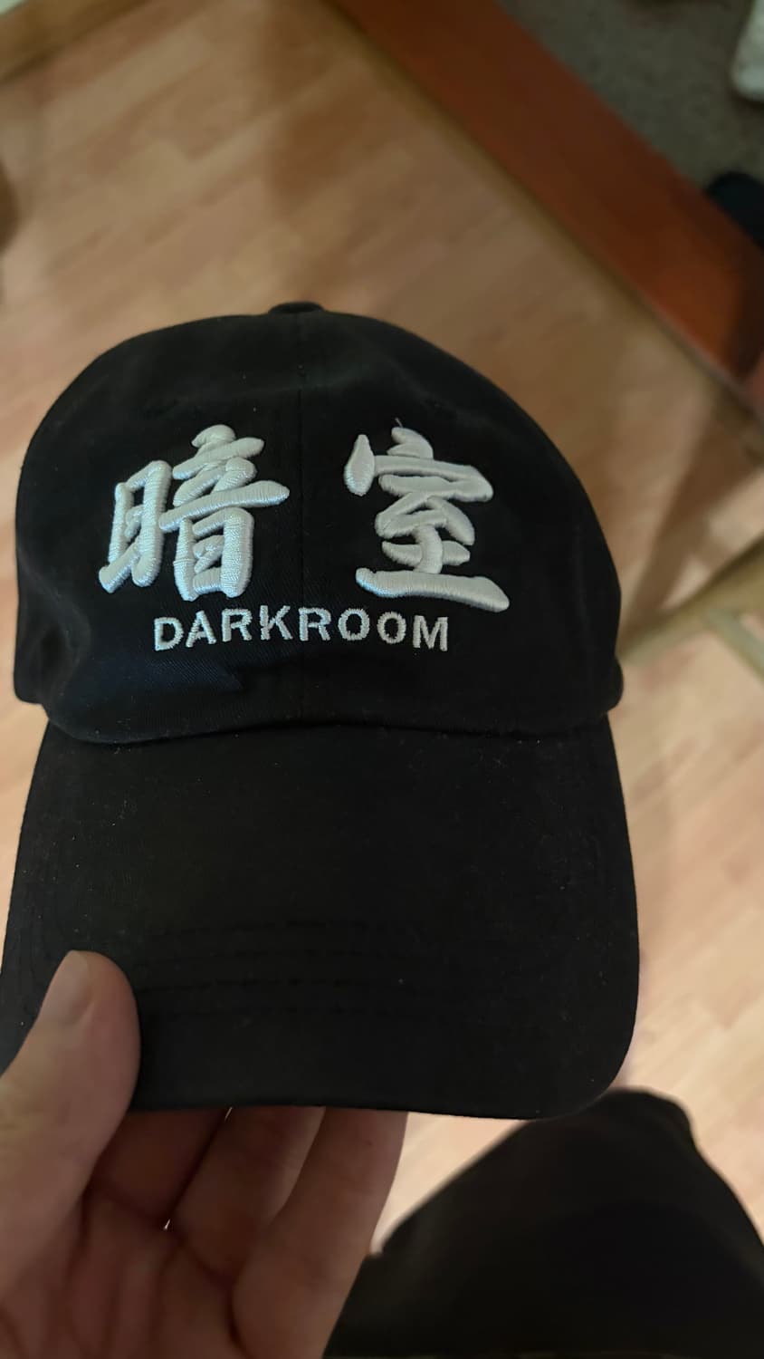 다크룸 스튜디오 실버 로고 캡 상품이미지2