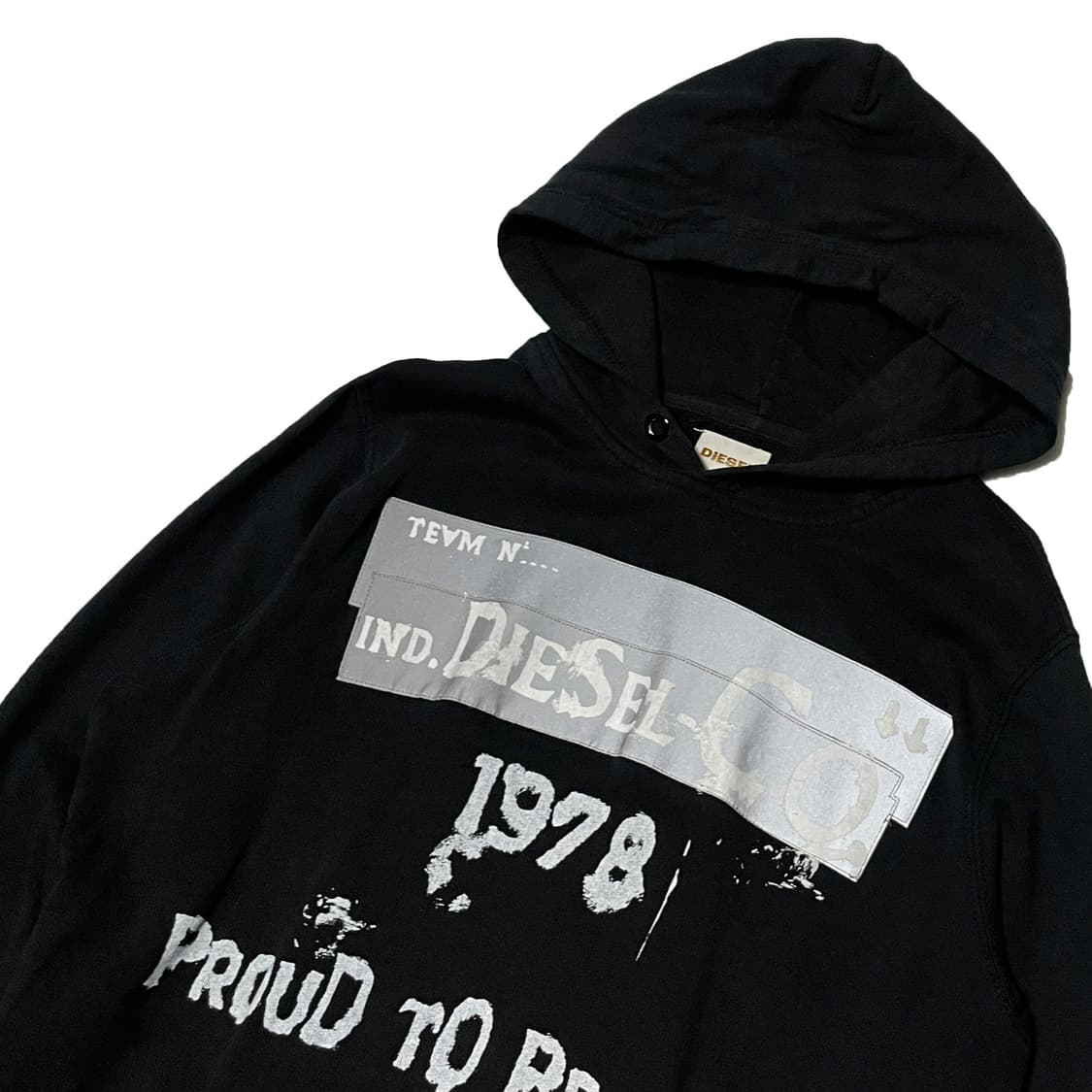 Diesel 디젤 스카치 슬림 후드티 상품이미지3