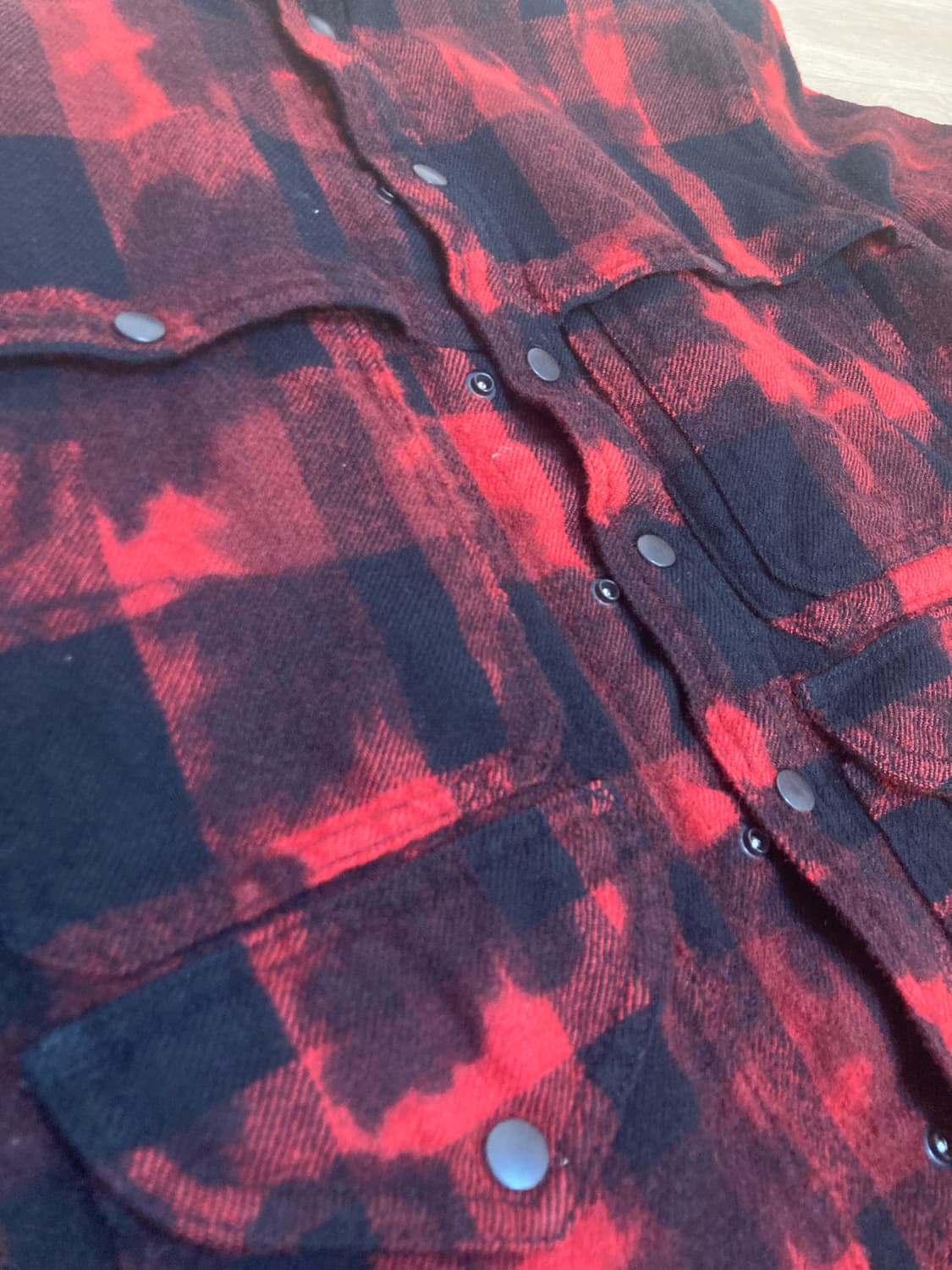 빔즈 플러스 울 100% 체크 셔츠 95 상품이미지6