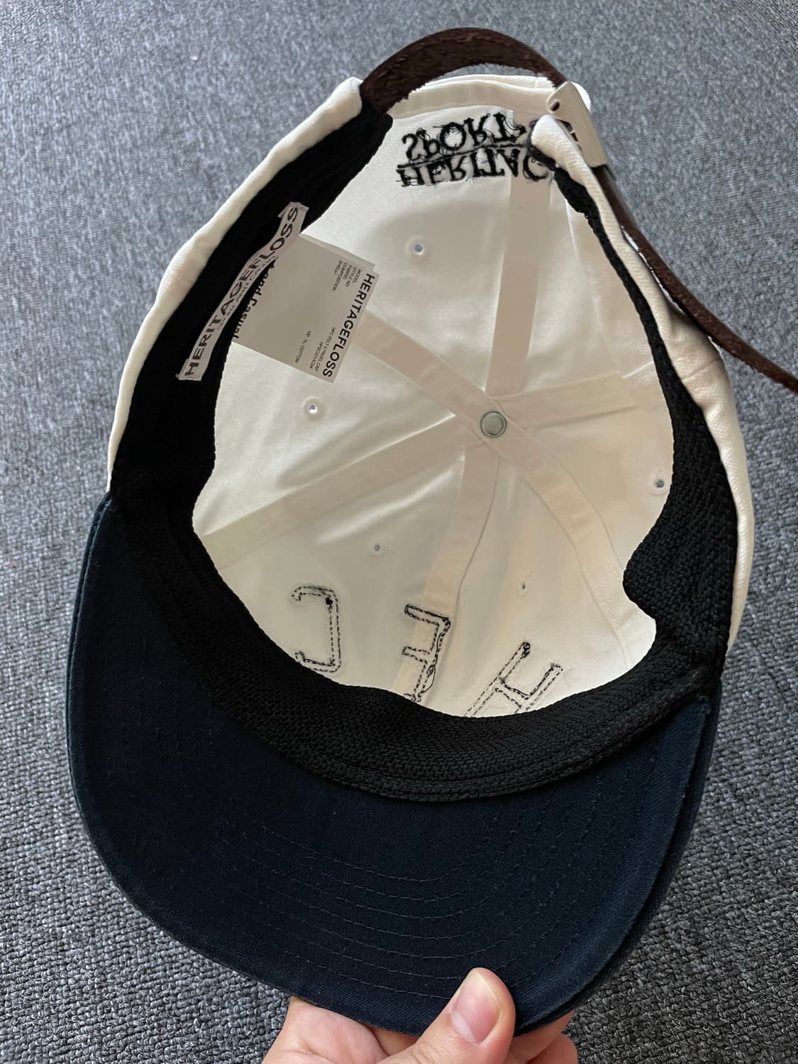 헤리티지플로스 6패널 펠트캡 상품이미지3