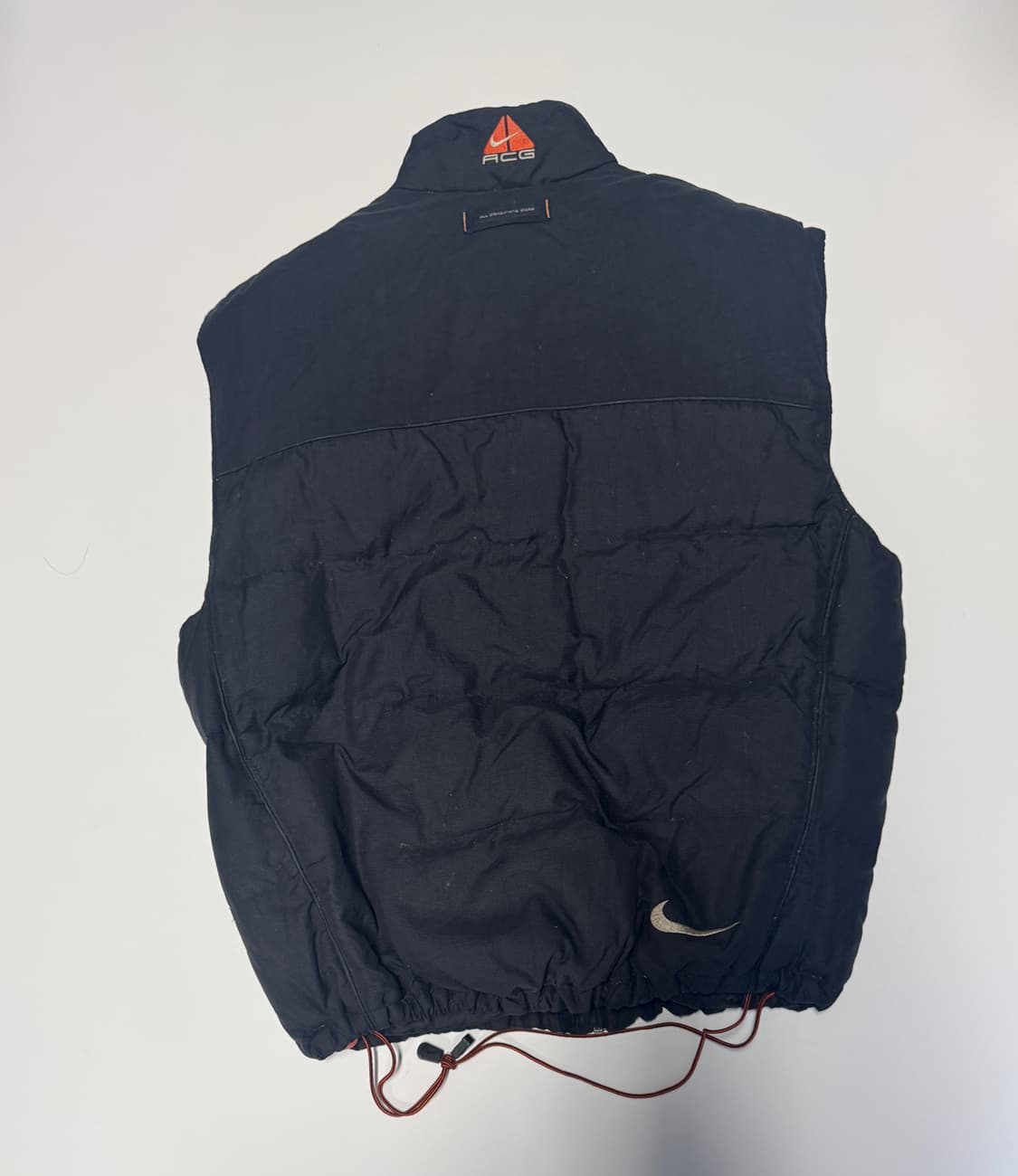 희귀!! 나이키 올드스쿨 ACG 블랙 패딩 조끼 XL 상품이미지2