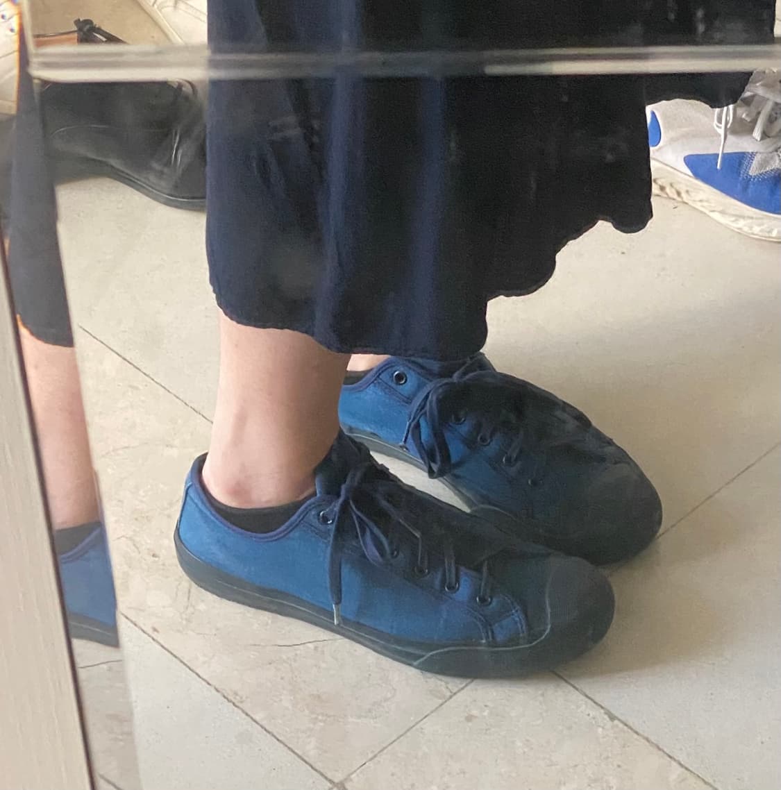 Doek shoes indigo 둑슈즈 인디고 260-265 상품이미지1