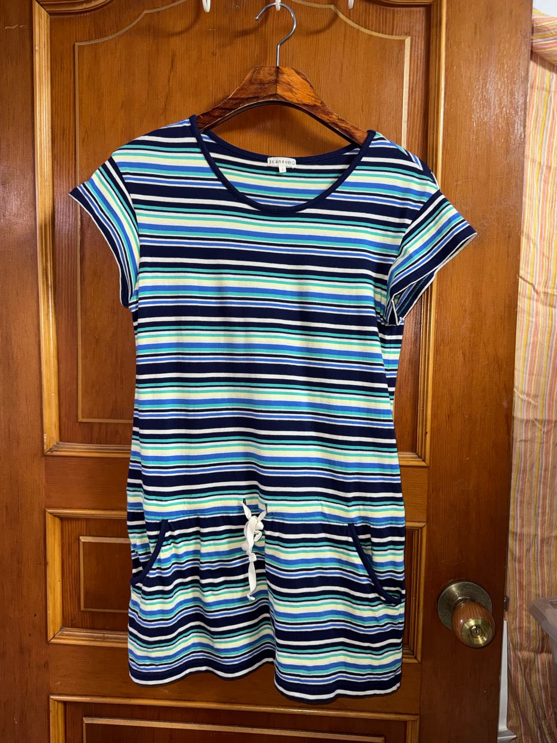 마린 스트라이프 원피스 상품이미지3