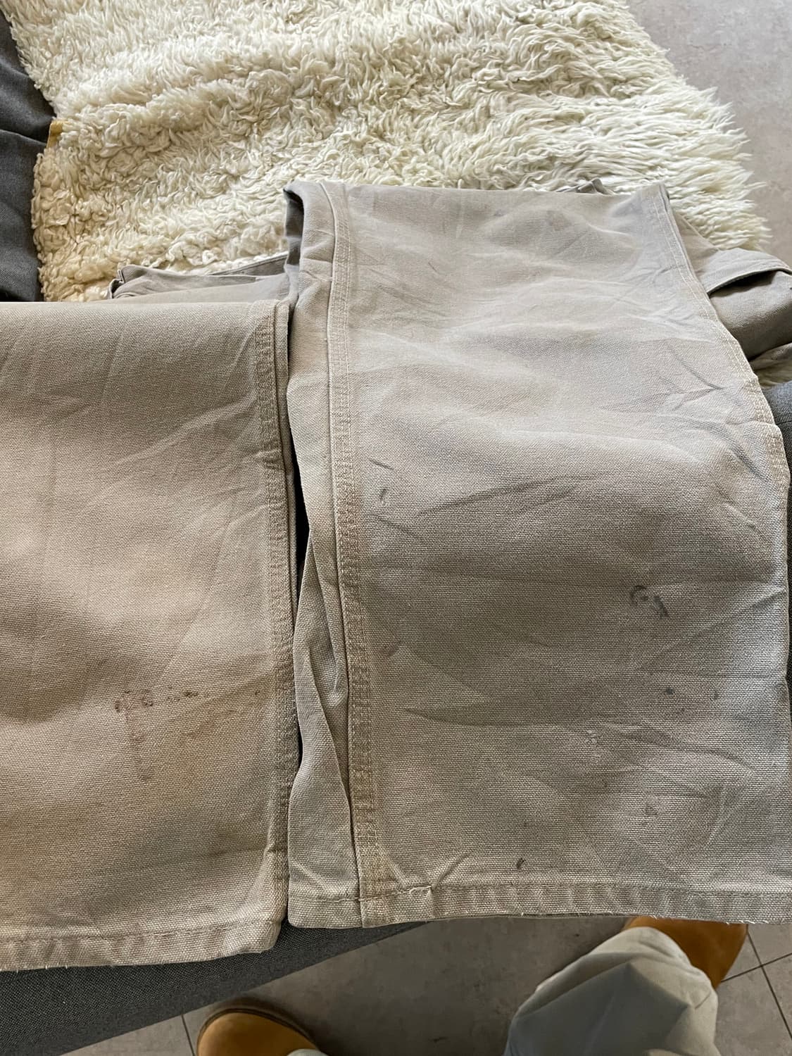 칼하트 베이지 카펜더 팬츠 상품이미지4