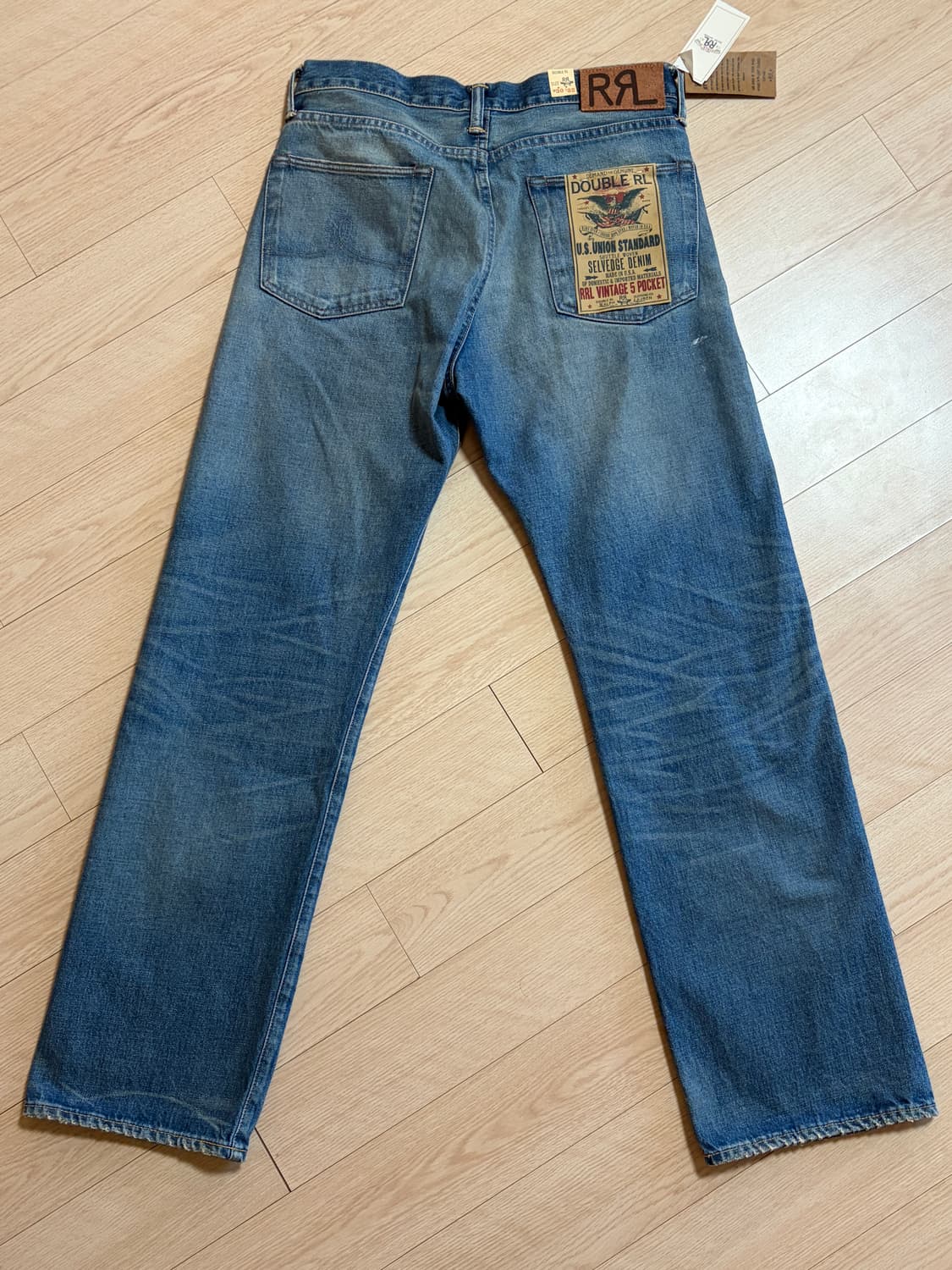 (30x32) RRL 미드랜드 셀비지 빈파포 빈티지파이브포켓 상품이미지3