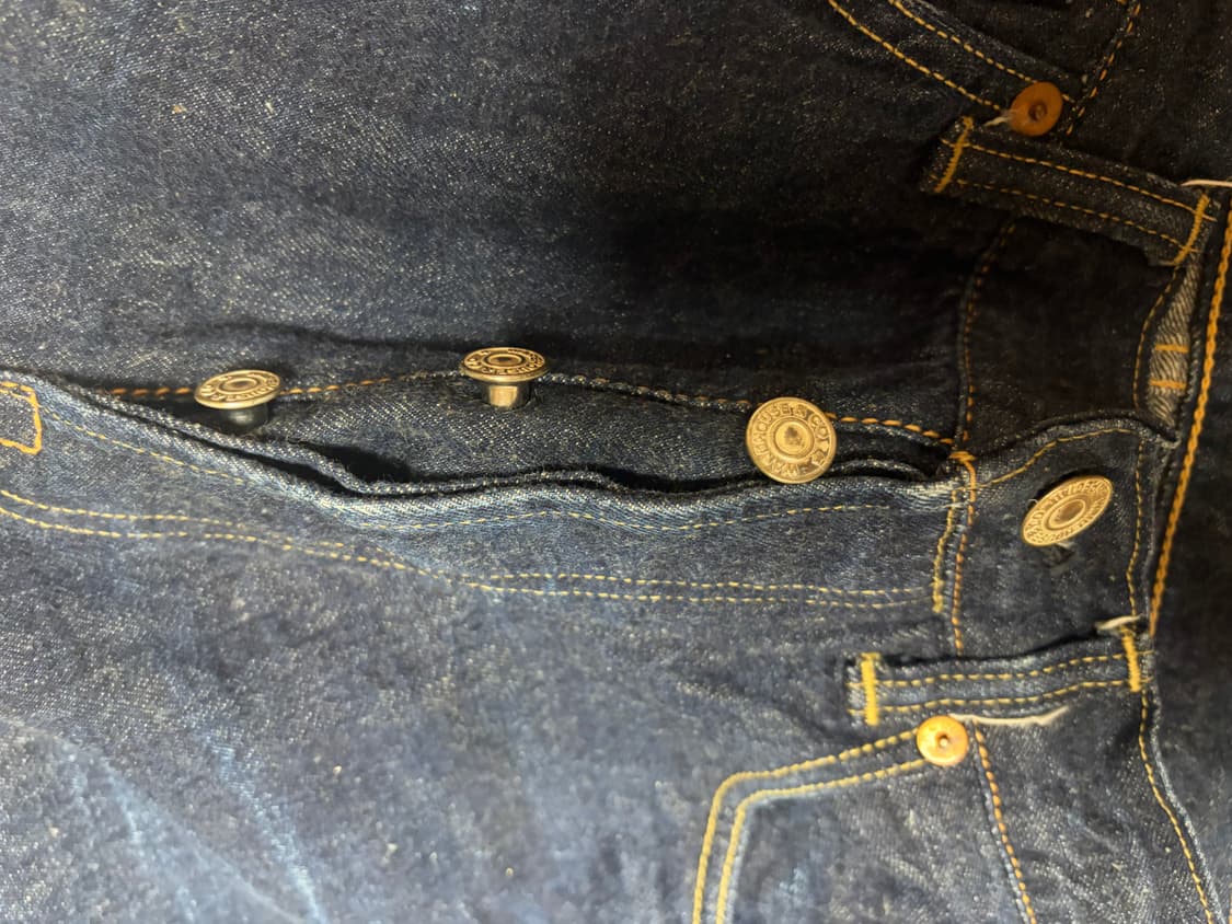 웨어하우스 인디고 데님팬츠 1001 29사이즈 판매 상품이미지3