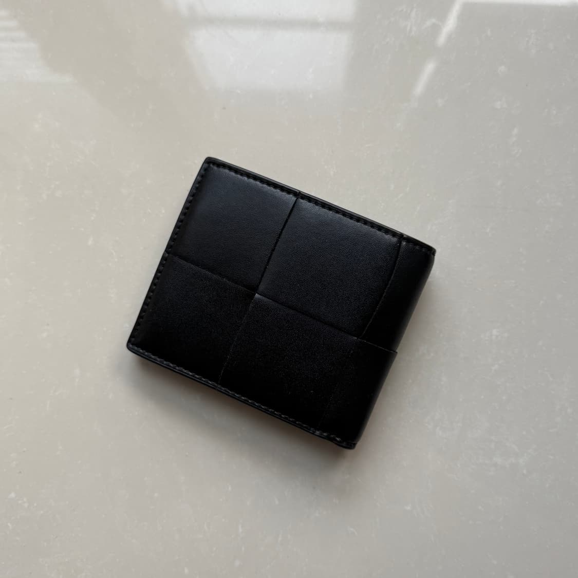 [OS] 보테가베네타 반지갑 블랙 상품이미지2