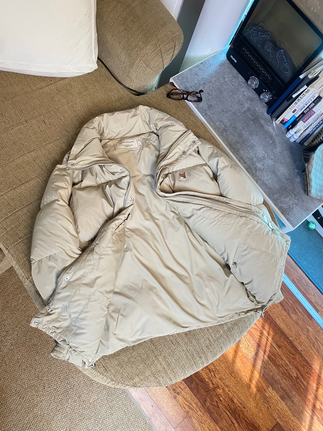 메종키치네 폭스 패치 다운 푸퍼패딩 (105사이즈) 상품이미지6