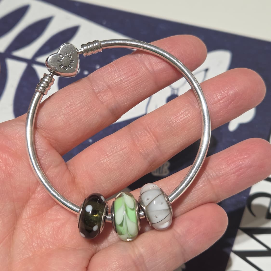 PANDORA 판도라 정품 하트뱅글 세트판매 뱅글팔찌 실버팔찌 상품이미지3