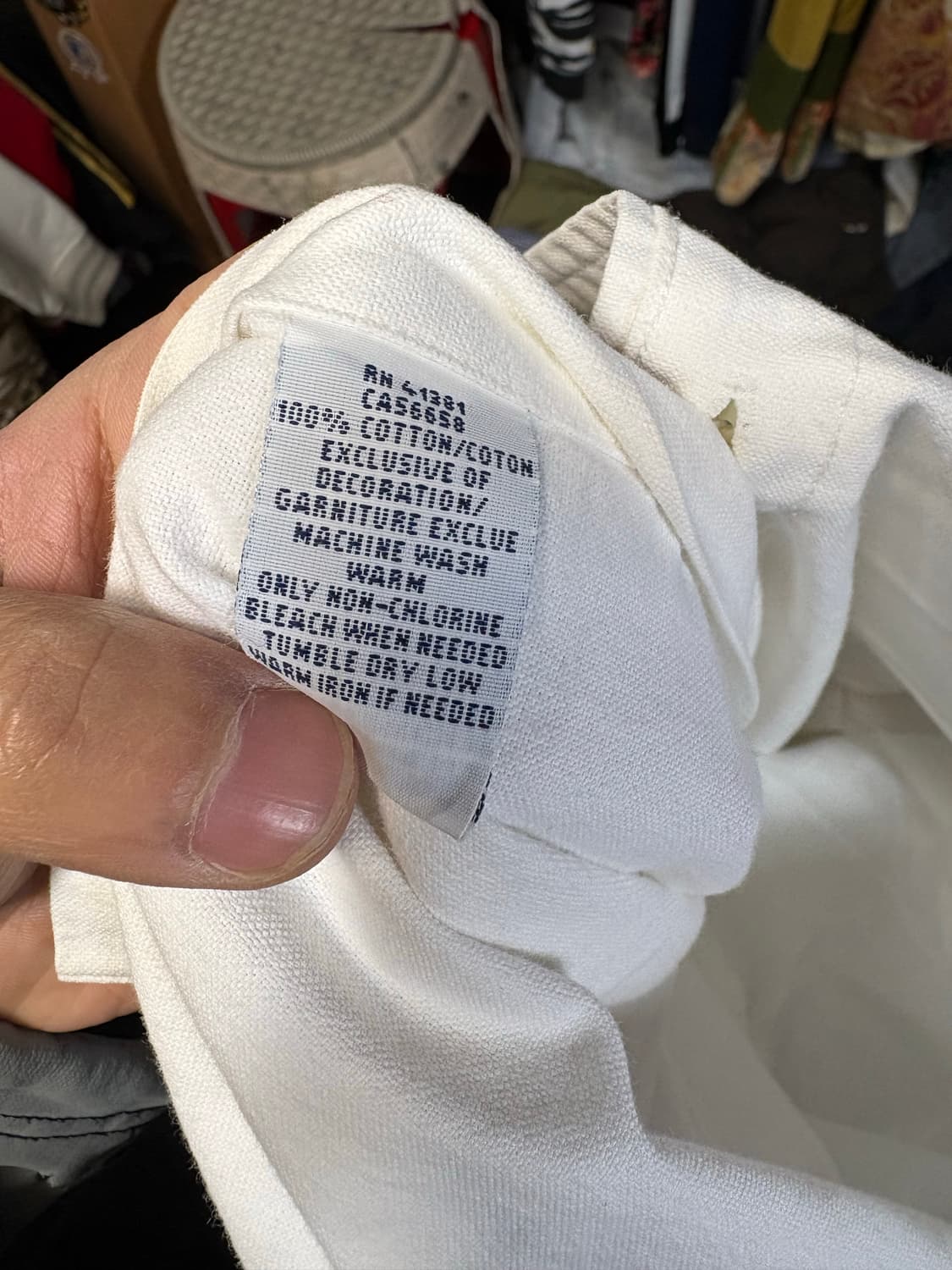 폴로 솔리드 셔츠 신형 화이트 S 상품이미지6