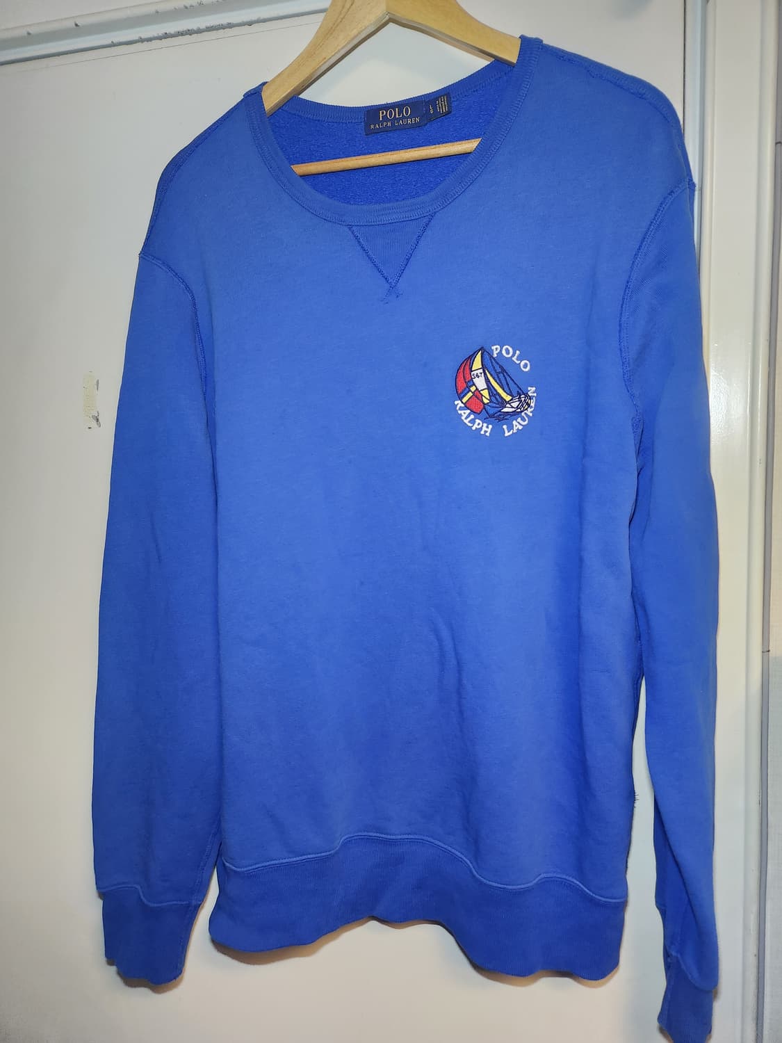 폴로 랄프로렌 요트로고 스웻셔츠 L 상품이미지1
