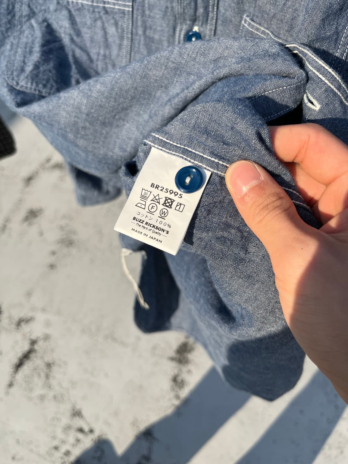 버즈릭슨 샴브레이 셔츠 상품이미지9