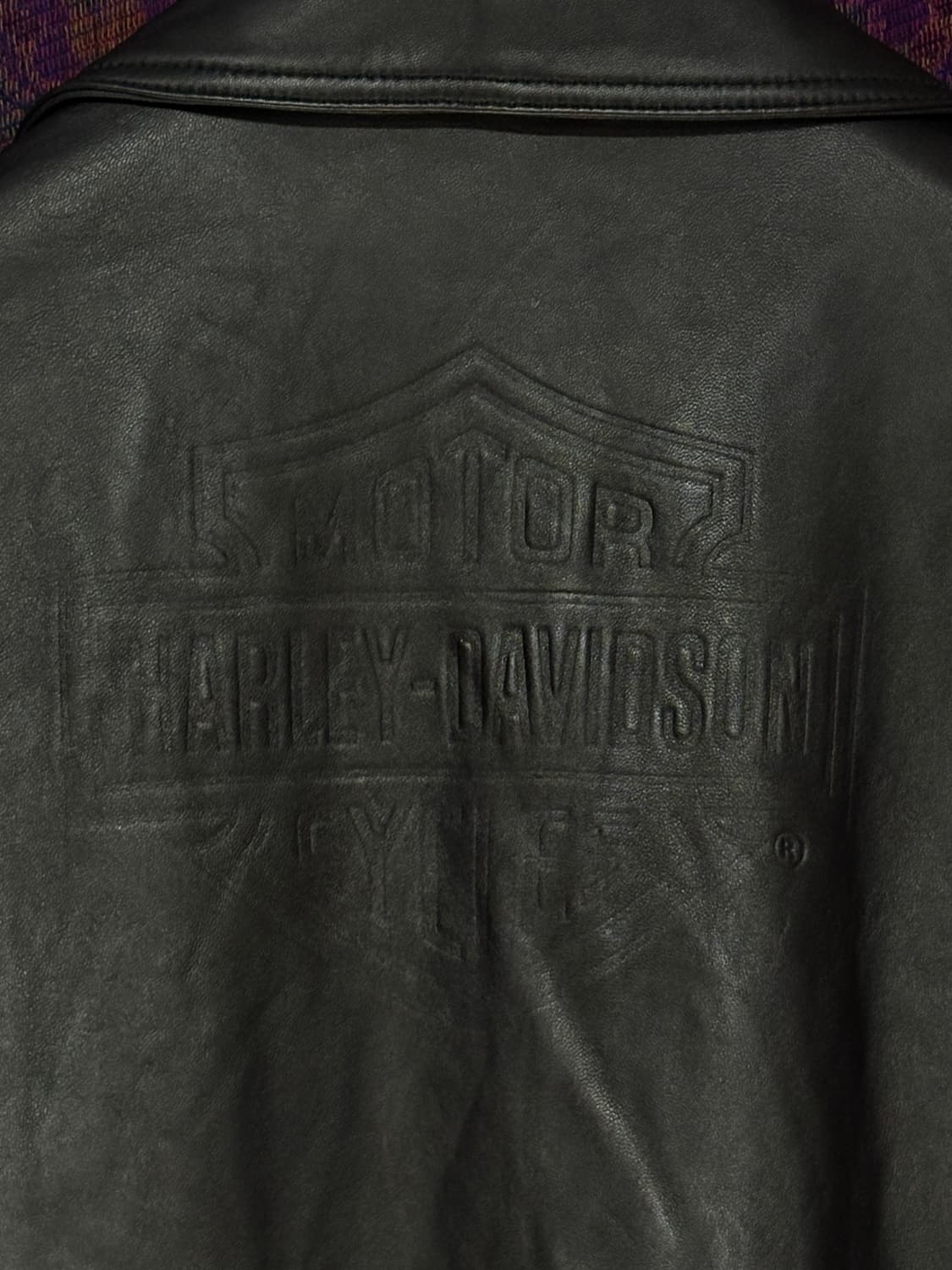 할리데이비슨 더블 라이더 가죽자켓  상품이미지9