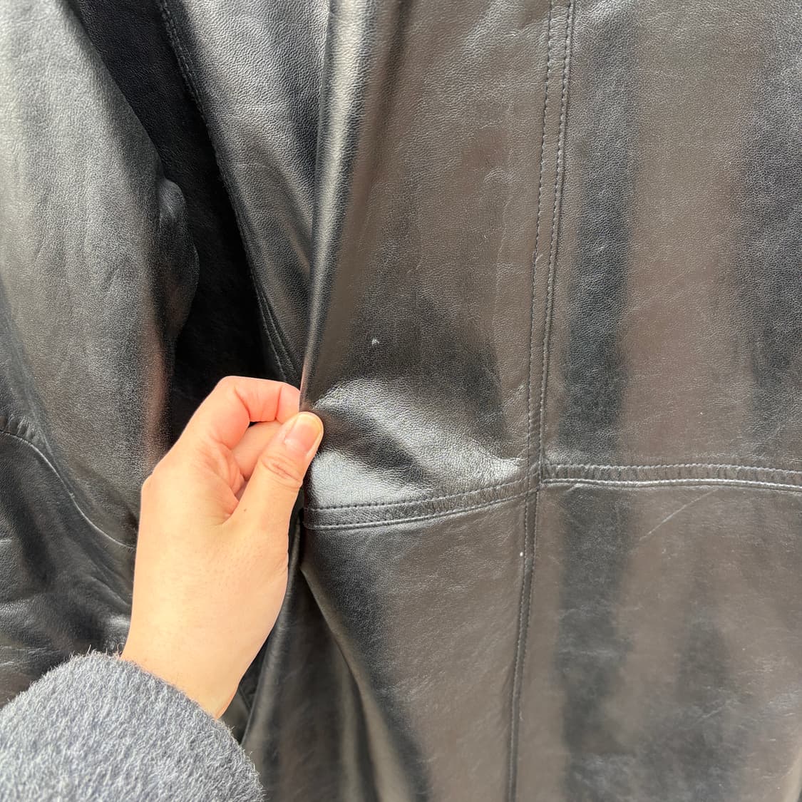 Vintage 빈티지 양가죽 카코트 자켓 상품이미지9