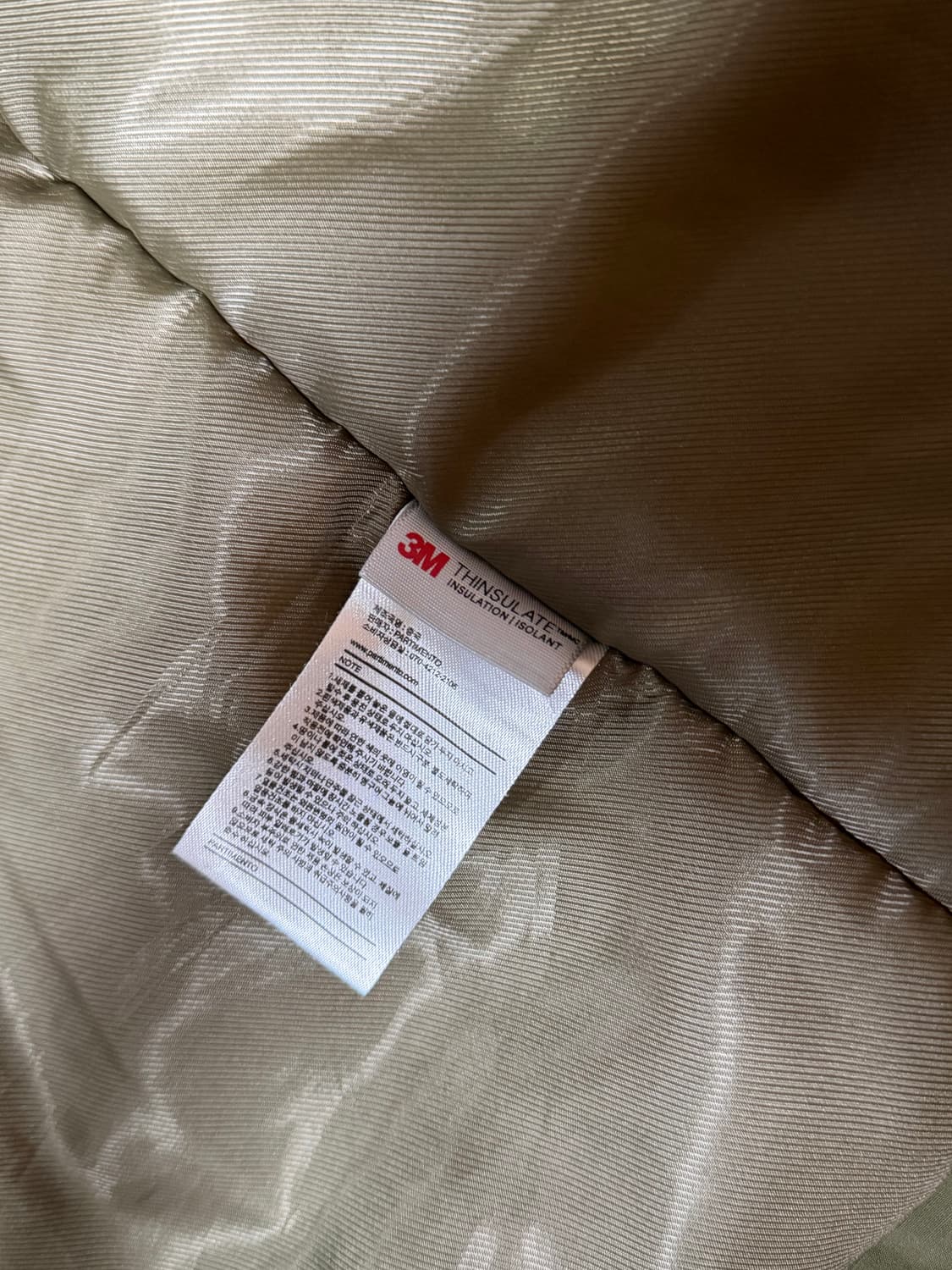 파르티멘토3M신슐레이트 개파카 롱야상 상품이미지6