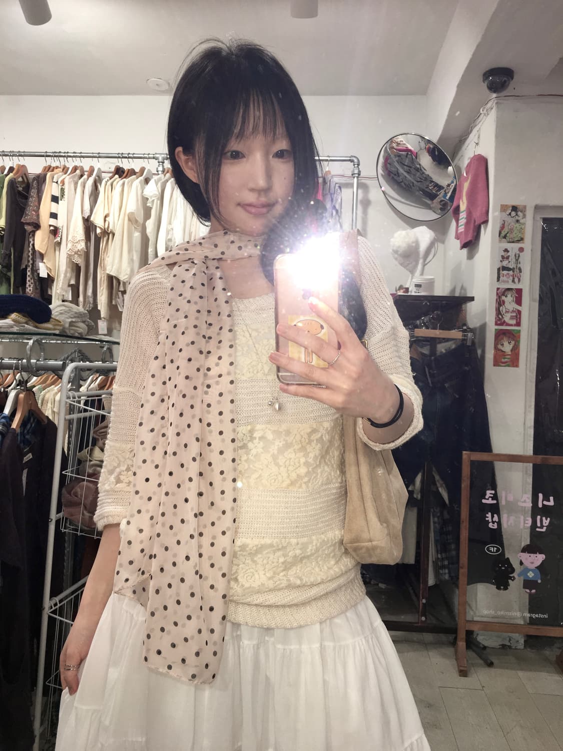 Rose Lace Crochet Knit 상품이미지3