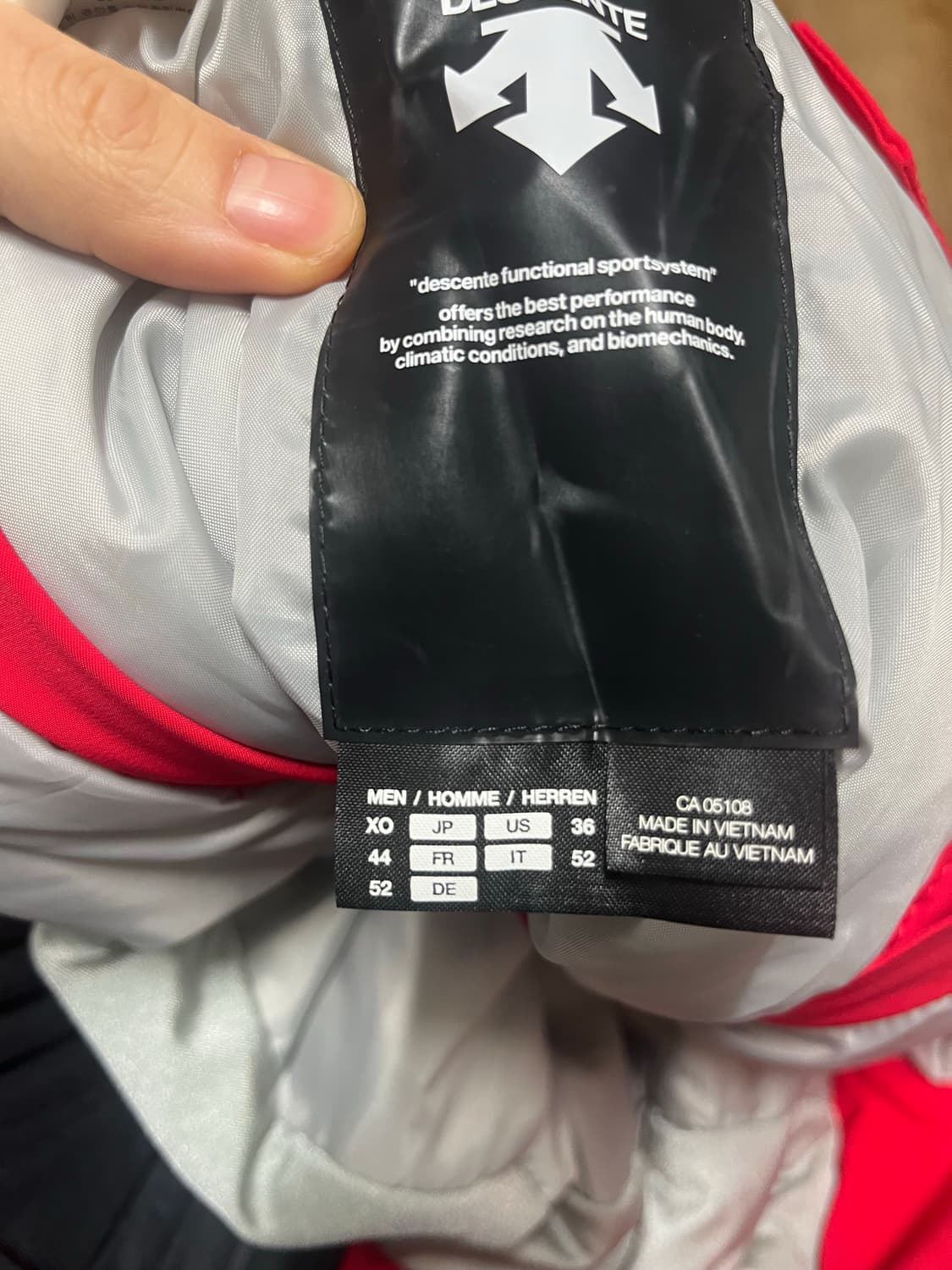 데상트 스키바지 하의 팬츠 스키복 xl 105 xo 사이즈 110 2xl 상품이미지7