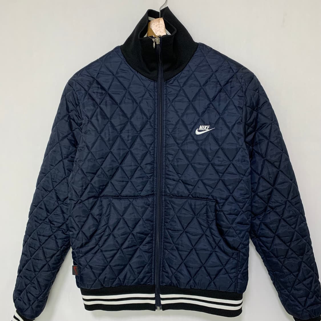 나이키 퀼팅 블루종 자켓 네이비 빈티지 점퍼 남성 S 남녀공용 상품이미지2
