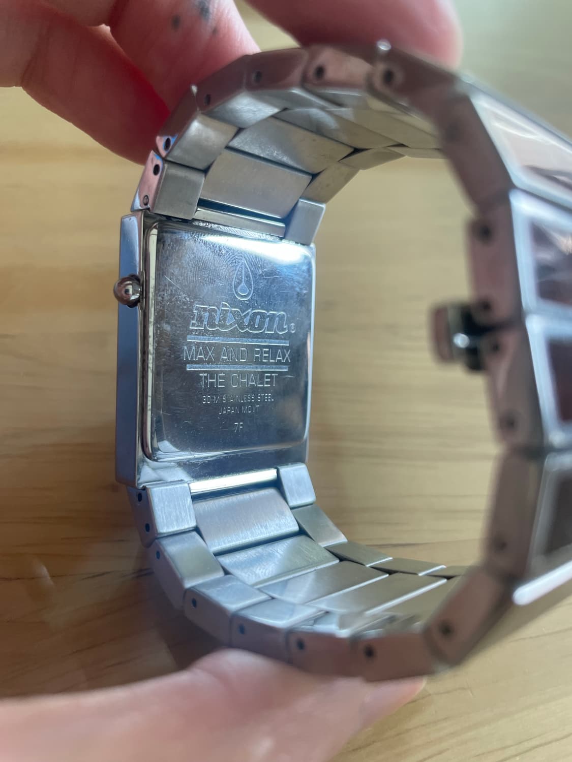 Nixon 빈티지 Chalet 우드 시계 상품이미지2