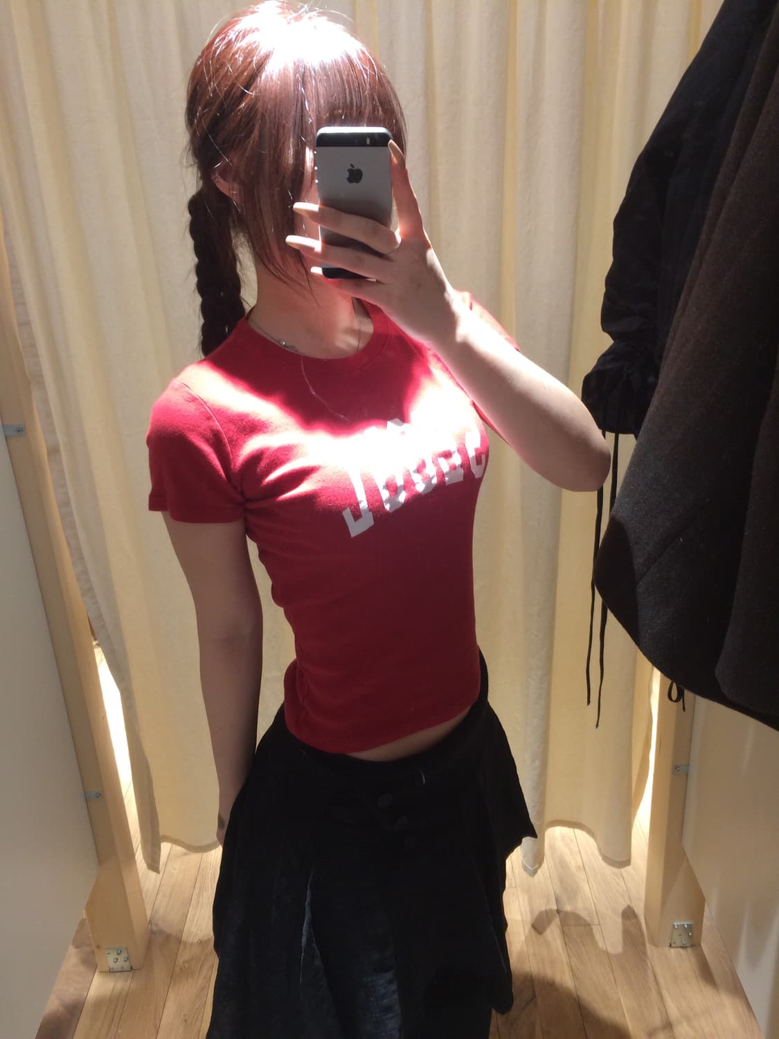 미세키서울 layered skirt / Black 상품이미지2