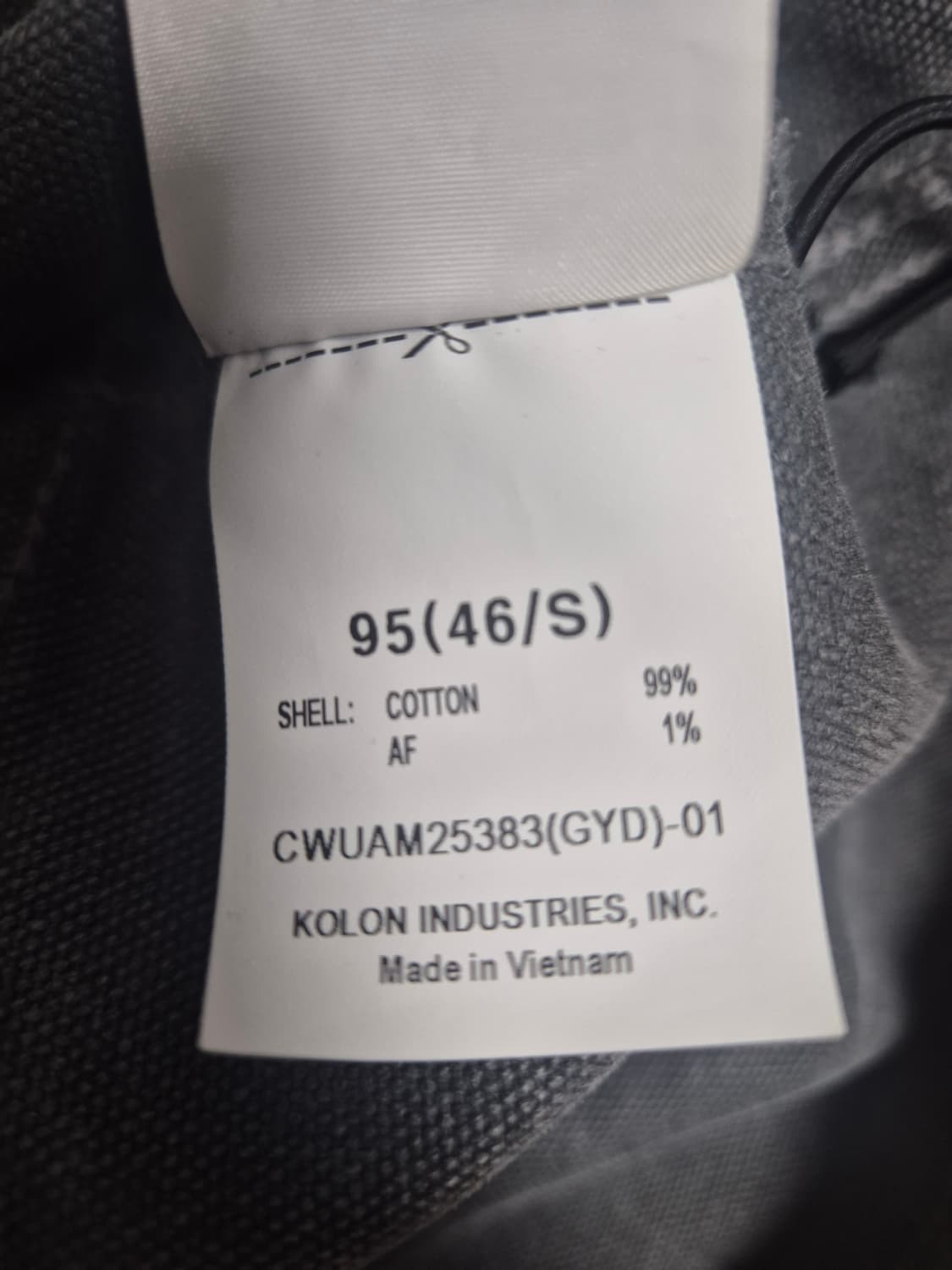 커스텀멜로우 grey cotton dyed hood jacket 상품이미지4