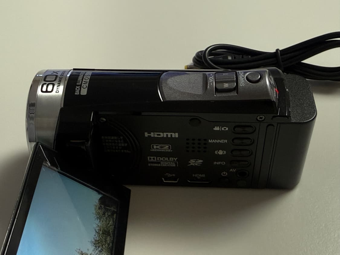 작례o) JVC 캠코더 GZ-HM133 빈티지 디카 최우식 캠코더 상위 상품이미지4
