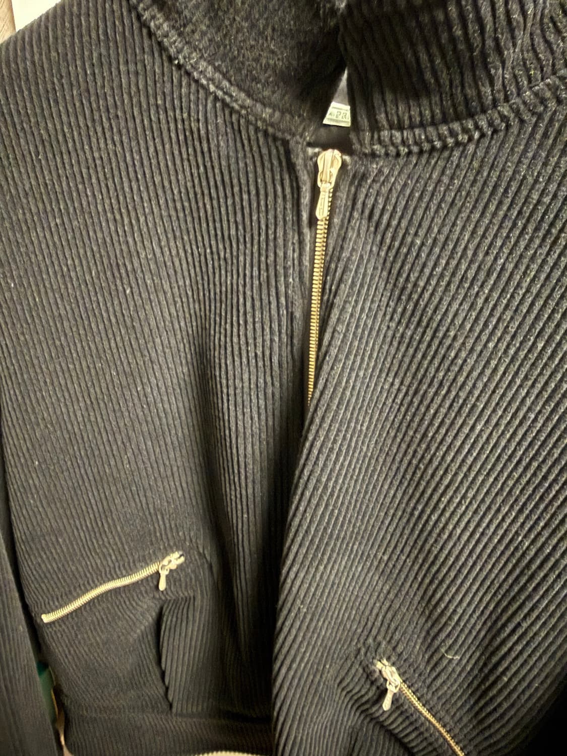 [3] 아프레쎄 25ss 울코듀로이 봄버자켓 상품이미지3