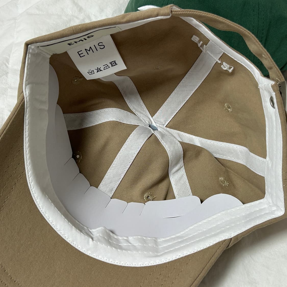 emis 볼캡 베이지 새상품 상품이미지3