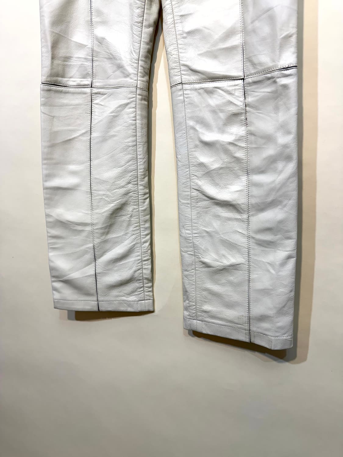 RITSUKO SHIRAHAMA 레더 팬츠 로우라이즈(28) 상품이미지4