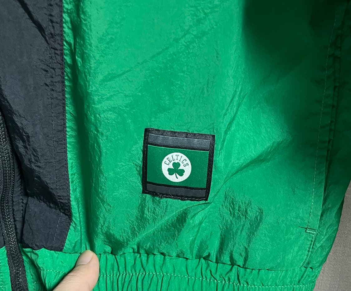 나이키 보스턴 셀틱스 오버핏 바람막이 점퍼 자켓 M 상품이미지3