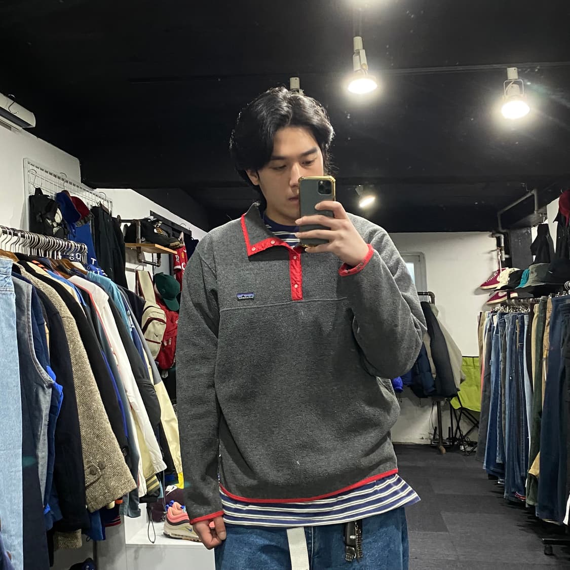 파타고니아 후리스 반집업 상품이미지5