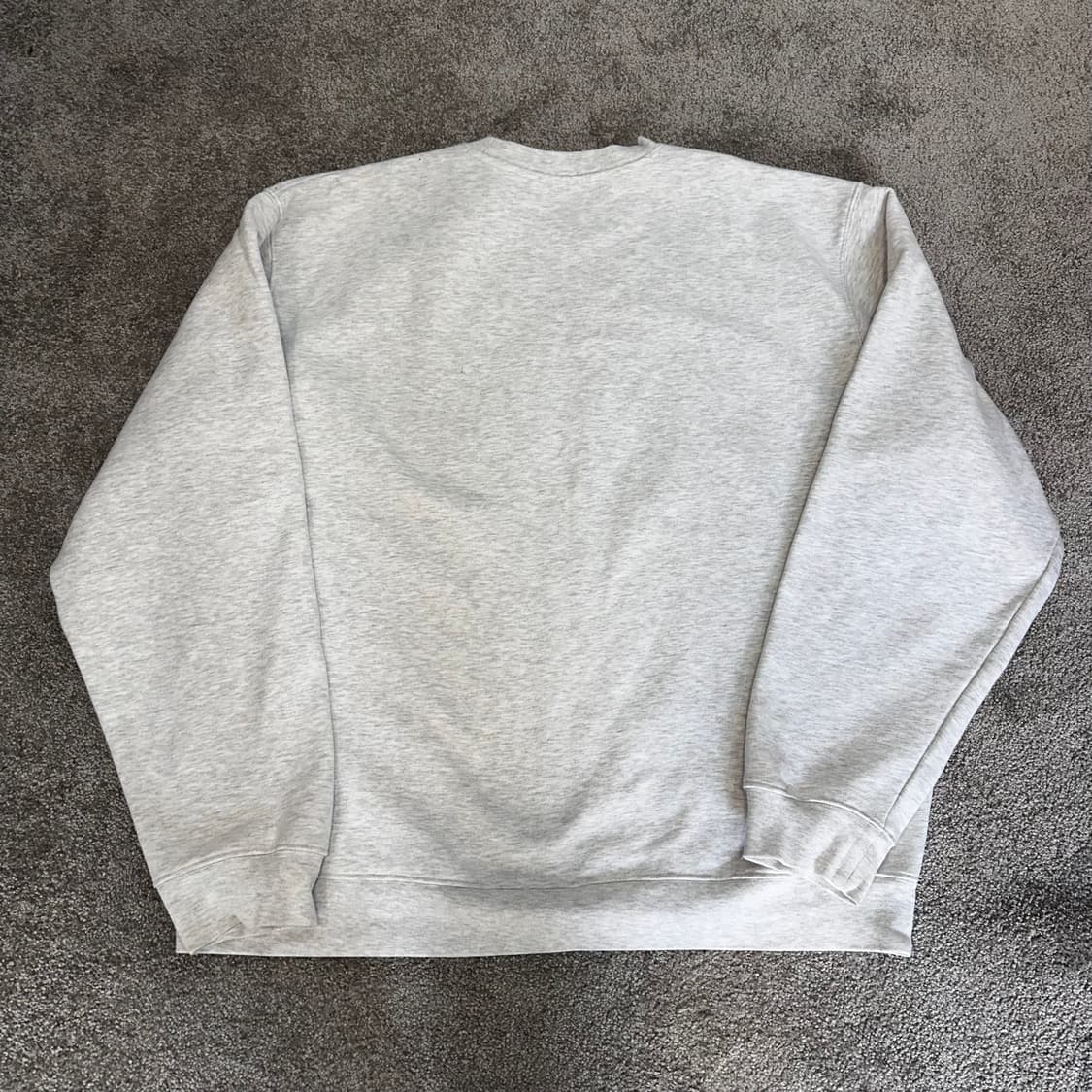 오베이 미니 로고 크루넥 백멜란지 스웻셔츠XL 상품이미지5