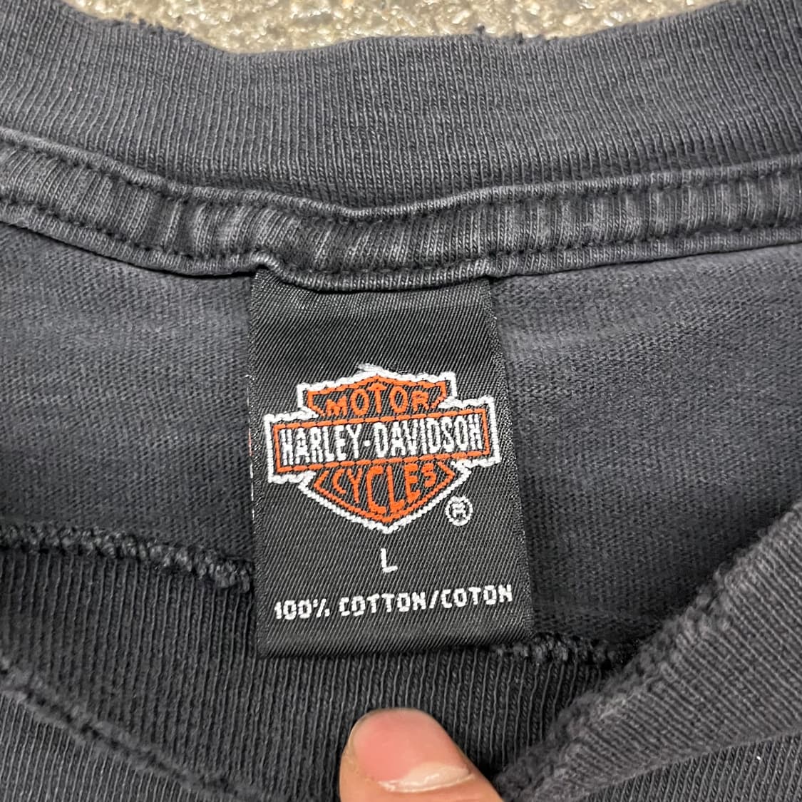 90s 할리데이비슨 트윈캠 티셔츠 (100) 상품이미지6