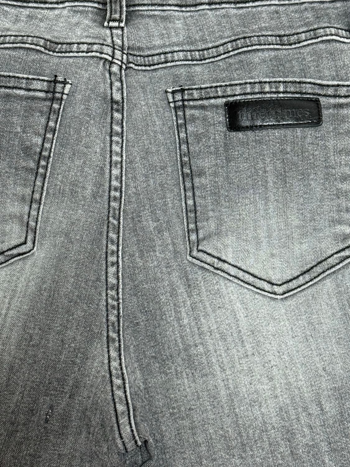 쓰리타임즈 5502 부츠컷 그레이 진 (단종) 상품이미지8