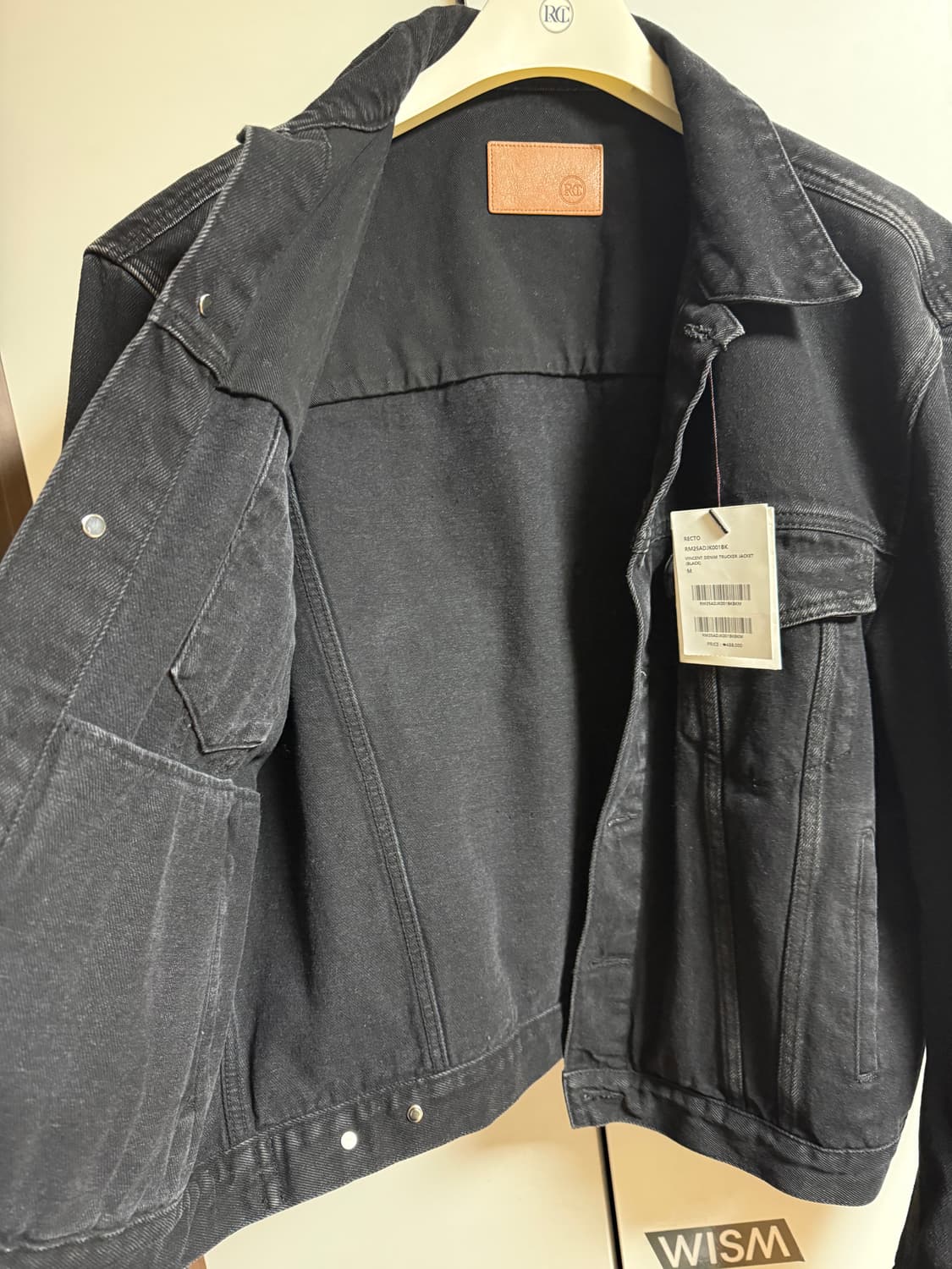 렉토 빈센트 데님 트러커자켓 M 상품이미지3