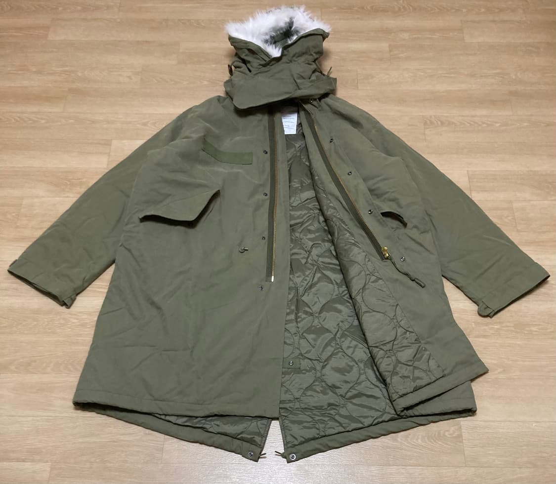 빔즈 m65 피쉬테일 개파카 105 (후드 포함) 상품이미지7